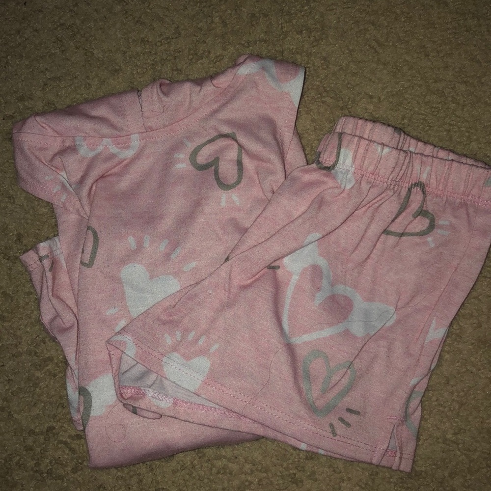 Cute pink panda pajamas